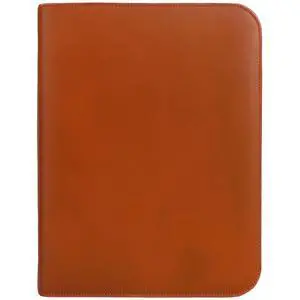 Leather Padfolio Leather Binder Portfolio for Men, Padfolio for Men & Women 100% Authentic Top-Grain Leather (Light Brown) Leather Padfolio Leather Binder Portfolio for Men, Padfolio for Men & Women 100% Authentic Top-Grain Leather (Light Brown)