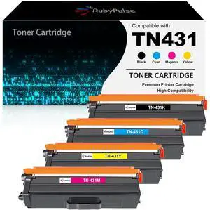 TN431 TN-431 4-Pack Toner Cartridge, Compatible for MFC-L8900CDW MFC-L8610CDW HL-L8360CDW HL-8360LCDWT HL-L8260CDW,Replacement for TN431 TN-431(4-Pack) TN431 TN-431 4-Pack Toner Cartridge, Compatible for MFC-L8900CDW MFC-L8610CDW HL-L8360CDW HL-8360LCDWT HL-L8260CDW,Replacement for TN431 TN-431(4-Pack)