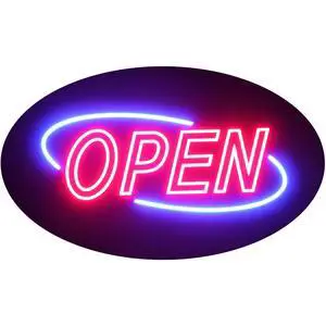 LED Open Sign for Business with Ultra-Bright Neon Look, 32 in | Long-Lasting & Durable Signage with 750 ft Visibility - 12 Eye-Catching Animations, Including Blinking, Flashing, and More LED Open Sign for Business with Ultra-Bright Neon Look, 32 in | Long-Lasting & Durable Signage with 750 ft Visibility - 12 Eye-Catching Animations, Including Blinking, Flashing, and More