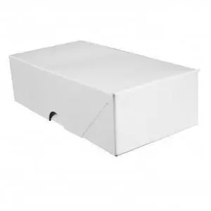 White Business Card Folding Box - Thick and Sturdy Cardboard Boxes for Storage Containers, Packaging, Card Holder and Organizer - 25 per Pack (4" x 3 1/2" x 2") White Business Card Folding Box - Thick and Sturdy Cardboard Boxes for Storage Containers, Packaging, Card Holder and Organizer - 25 per Pack (4" x 3 1/2" x 2")