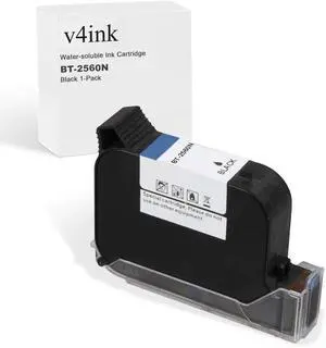 Bentsai BT-2560N Original Aqueous Water Soluble Ink Cartridge 0.5 Inch Printhead Replacement for Bentsai Handheld Inkjet Printer BT-HH6105B2, BT-HH6105B3 (Black, 1 Pack) Bentsai BT-2560N Original Aqueous Water Soluble Ink Cartridge 0.5 Inch Printhead Replacement for Bentsai Handheld Inkjet Printer BT-HH6105B2, BT-HH6105B3 (Black, 1 Pack)