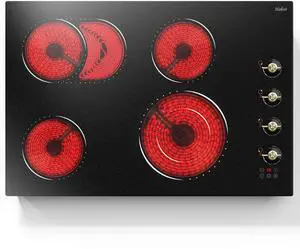Hobsir 30 Inch Electric Cooktop, 4 Burner 6700W Dual Ring & Oval Burner | Golden Knob & Touch Control, 9 Heat Levels, Timer, Safety Lock, Residual Heat Warning for Convenient and Secure Cooking Hobsir 30 Inch Electric Cooktop, 4 Burner 6700W Dual Ring & Oval Burner | Golden Knob & Touch Control, 9 Heat Levels, Timer, Safety Lock, Residual Heat Warning for Convenient and Secure Cooking
