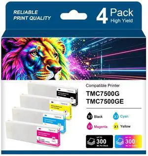 Remanufactured SJIC30P Ink Cartridge SJIC30P Black and Color Ink Compatible with ColorWorks TM-C7500G TM-C7500GE ColorWorks TM C7500G TM C7500GE Printer (4 Pack, Black Cyan Magenta Yellow) Remanufactured SJIC30P Ink Cartridge SJIC30P Black and Color Ink Compatible with ColorWorks TM-C7500G TM-C7500GE ColorWorks TM C7500G TM C7500GE Printer (4 Pack, Black Cyan Magenta Yellow)