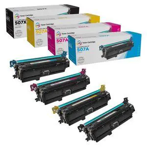 Products Remanufactured Toner Replacement for HP 507X CE403A (BCMY 4PK) Products Remanufactured Toner Replacement for HP 507X CE403A (BCMY 4PK)