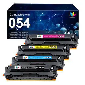 054 Toner Cartridge Set Replacement for Canon 054 054H Toner Cartridges | Compatible with Canon MF644Cdw MF642Cdw LBP622Cdw MF641Cw MF640C LBP620C Printer(with Chip) 054 Toner Cartridge Set Replacement for Canon 054 054H Toner Cartridges | Compatible with Canon MF644Cdw MF642Cdw LBP622Cdw MF641Cw MF640C LBP620C Printer(with Chip)