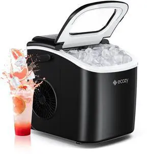 Ice Makers Countertop, 9 Ice Cubes Ready in 6 Mins, Portable Ice Machine with Carry Handle, 26lbs/24Hrs, Auto-Cleaning Ice Maker with Basket and Scoop, for Home/Kitchen/Camping/RV Ice Makers Countertop, 9 Ice Cubes Ready in 6 Mins, Portable Ice Machine with Carry Handle, 26lbs/24Hrs, Auto-Cleaning Ice Maker with Basket and Scoop, for Home/Kitchen/Camping/RV