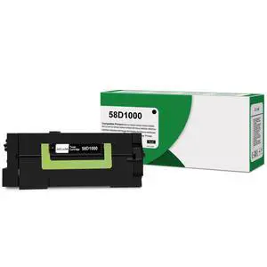 58D1000 Black Toner Cartridge Compatible for Lexmark 58D1000 Toner | High Yield with New Chip Replacement for Lexmark MS725 MS823 MS824 MS825 MS826 MX722 MX725 MX822 MX824 MX826 Laser Printer 58D1000 Black Toner Cartridge Compatible for Lexmark 58D1000 Toner | High Yield with New Chip Replacement for Lexmark MS725 MS823 MS824 MS825 MS826 MX722 MX725 MX822 MX824 MX826 Laser Printer