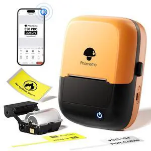 Industrial Label Maker, 2" Bluetooth Portable Label Printer, Compatible Whith Mobile APP & PC Editor, Rechargeable 2600mAh, Wire and Cable Labeling Machine Industrial Label Maker, 2" Bluetooth Portable Label Printer, Compatible Whith Mobile APP & PC Editor, Rechargeable 2600mAh, Wire and Cable Labeling Machine