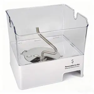 WPW10347093 Removable Ice Bin Compatible with Whirlpool Ice Bucket Replacement, W10347093 Ice Maker Assembly for Whirlpool Refrigerator Ice Bin WPW10347093 Removable Ice Bin Compatible with Whirlpool Ice Bucket Replacement, W10347093 Ice Maker Assembly for Whirlpool Refrigerator Ice Bin