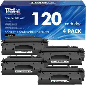 120 Black Toner Cartridge for Canon D1120 D1550 CRG-120 CRG120 High Yield | Compatible for Canon ImageCLASS D1120 D1550 D1150 D1320 D1350 D1520 D1100 D1370 D1180 D1170 MF6680DN MF417dw 4-Pack Printer 120 Black Toner Cartridge for Canon D1120 D1550 CRG-120 CRG120 High Yield | Compatible for Canon ImageCLASS D1120 D1550 D1150 D1320 D1350 D1520 D1100 D1370 D1180 D1170 MF6680DN MF417dw 4-Pack Printer