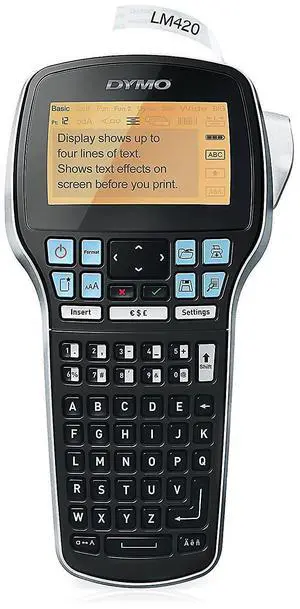 LM 420P ABC, Handheld use Label Maker | LabelManager 420 P, tape widths 9/12/19 mm LM 420P ABC, Handheld use Label Maker | LabelManager 420 P, tape widths 9/12/19 mm