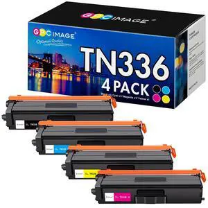 Toner Cartridge Compatible for Brother TN336 TN-336 TN-331 TN331 to use with MFC-L8850CDW HL-L8350CDW MFC-L8600CDW HL-L8250CDN HL-L8350CDWT Printer (Black, Cyan, Magenta, Yellow) Toner Cartridge Compatible for Brother TN336 TN-336 TN-331 TN331 to use with MFC-L8850CDW HL-L8350CDW MFC-L8600CDW HL-L8250CDN HL-L8350CDWT Printer (Black, Cyan, Magenta, Yellow)
