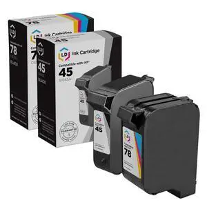 Products Remanufactured Ink Replacement for HP 45 78 (2-Pk) Products Remanufactured Ink Replacement for HP 45 78 (2-Pk)