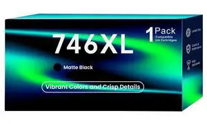 746 Ink Cartridges Compatible with HP DesignJet Z6 & Z9+ Large Format Printers 300ML (Matte Black) 746 Ink Cartridges Compatible with HP DesignJet Z6 & Z9+ Large Format Printers 300ML (Matte Black)