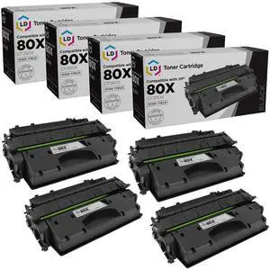 Products Compatible Toner Replacement for HP CF280X (Black, 4-Pk) Products Compatible Toner Replacement for HP CF280X (Black, 4-Pk)