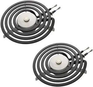 WB30X31058 4 Turn 6" Oven Range Safety Sense Surface Heat Element 240V 1500W Sensor Replacement for GE AP6833461, 4929234, PS12702985 (Two 6") WB30X31058 4 Turn 6" Oven Range Safety Sense Surface Heat Element 240V 1500W Sensor Replacement for GE AP6833461, 4929234, PS12702985 (Two 6")