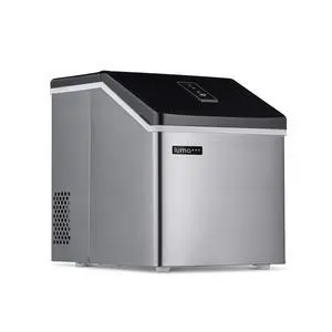 Clear Ice Cube Maker Machine | First Cubes in 15 Minutes, 40 lbs. of Ice in 24 Hours | Countertop Portable Design in Stainless Steel Clear Ice Cube Maker Machine | First Cubes in 15 Minutes, 40 lbs. of Ice in 24 Hours | Countertop Portable Design in Stainless Steel