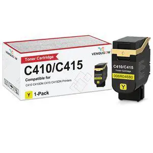 C410 Toner Cartridge Compatible for Xerox 006R04680 Yellow Toner Cartridges Compatible for Xerox Genuine C410 C410DN C415 C415DN Printers Standard Capacity 2,000 Pages 1-Pack C410 Toner Cartridge Compatible for Xerox 006R04680 Yellow Toner Cartridges Compatible for Xerox Genuine C410 C410DN C415 C415DN Printers Standard Capacity 2,000 Pages 1-Pack