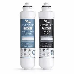 Two-Stage Replacement Filter Compatible with Avalon Coolers 1500 Gallon Capacity, Reduces Lead, Chlorine Taste & Odor, Third-Party Tested Two-Stage Replacement Filter Compatible with Avalon Coolers 1500 Gallon Capacity, Reduces Lead, Chlorine Taste & Odor, Third-Party Tested