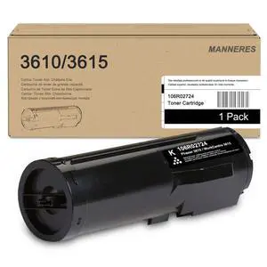 Phaser 3610/Workcentre 3615 Black Extra High Capacity Toner Cartridge 106R02724 - Compatible 1 Pack 106R02724 Toner Replacement for Xerox DocuPrint M455 Phaser 3610 WorkCentre 3615 Printer Phaser 3610/Workcentre 3615 Black Extra High Capacity Toner Cartridge 106R02724 - Compatible 1 Pack 106R02724 Toner Replacement for Xerox DocuPrint M455 Phaser 3610 WorkCentre 3615 Printer