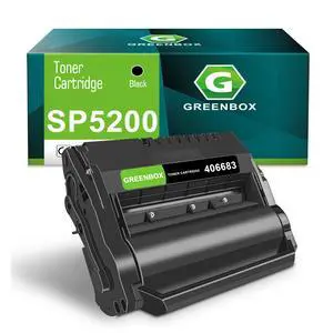 SP 5200 406683 Toner Cartridge for SP 5200 5200DN Printer, 1 Black | SP5200, Replacement for SP 5200 406683 for Aficio SP 5200 5200DN 5200S 5210 5210SF 5210DN 5210SR Printer, 25,000 Pages SP 5200 406683 Toner Cartridge for SP 5200 5200DN Printer, 1 Black | SP5200, Replacement for SP 5200 406683 for Aficio SP 5200 5200DN 5200S 5210 5210SF 5210DN 5210SR Printer, 25,000 Pages