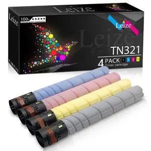 TN321 TN-321 Toner Cartridge Replacement for Konica Minolta Bizhub TN321 C224e C364e C284e C224 C284 C364 C7822 C7828 Series Printers Ink (KCMY, 4-Pack) TN321 TN-321 Toner Cartridge Replacement for Konica Minolta Bizhub TN321 C224e C364e C284e C224 C284 C364 C7822 C7828 Series Printers Ink (KCMY, 4-Pack)