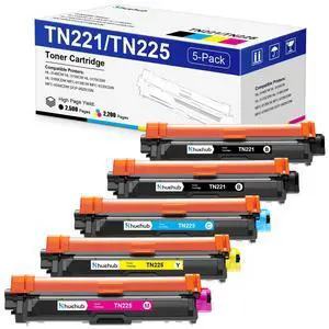 TN221 TN225 Toner Cartridges Replactment for Brother TN-221 TN-225 Toner | Compatible for Brother HL-3140CW HL-3150CW HL-3170CDW HL-3180CDW MFC-9130CW MFC-9330CDW MFC-9340CDW DCP-9020CDN Printer TN221 TN225 Toner Cartridges Replactment for Brother TN-221 TN-225 Toner | Compatible for Brother HL-3140CW HL-3150CW HL-3170CDW HL-3180CDW MFC-9130CW MFC-9330CDW MFC-9340CDW DCP-9020CDN Printer