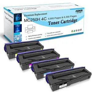 M C250H Toner Cartridge Compatible for Ricoh M C250 C300 Printer | 4 Colors, High Capacity, Compatible for Ricoh M C250 C250FW C250FWB P C300 C300W C301 C301W Printer M C250H Toner Cartridge Compatible for Ricoh M C250 C300 Printer | 4 Colors, High Capacity, Compatible for Ricoh M C250 C250FW C250FWB P C300 C300W C301 C301W Printer