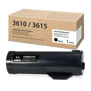 Phaser 3610 Workcentre 3615 Black Toner Cartridge - 106R02724 1 Pack High Capacity 106R02724 Toner Replacement for Xerox Phaser 3610 WorkCentre 3615 DocuPrint M455 Printer Phaser 3610 Workcentre 3615 Black Toner Cartridge - 106R02724 1 Pack High Capacity 106R02724 Toner Replacement for Xerox Phaser 3610 WorkCentre 3615 DocuPrint M455 Printer