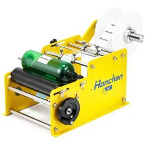 Manual Round Bottle Labeling Machine with High Precision & Speed, Adjustable Bottle Labeler Label Applicator Machine for Round Bottles Cylinders Effortless Labeling Manual Round Bottle Labeling Machine with High Precision & Speed, Adjustable Bottle Labeler Label Applicator Machine for Round Bottles Cylinders Effortless Labeling