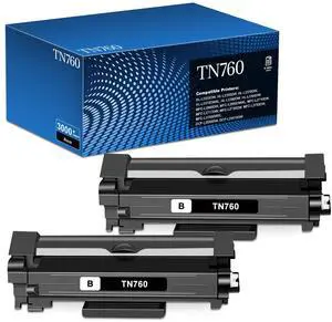 TN760 Toner Cartridges 2 Black Compatible for Brother TN760 TN730 TN-760 TN-730 Toner Cartridges High Yield Compatible for Brother HL-L2350DW HL-L2390DW HL-L2395DW MFC-L2750DW MFC-L2690DW DCP-L2550DW TN760 Toner Cartridges 2 Black Compatible for Brother TN760 TN730 TN-760 TN-730 Toner Cartridges High Yield Compatible for Brother HL-L2350DW HL-L2390DW HL-L2395DW MFC-L2750DW MFC-L2690DW DCP-L2550DW