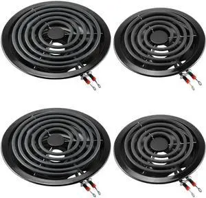 Electric Stove Burner Drip Pans and Electric Stove Burner by | Pans 318067041(6")318067051(8")5304430149 5304430150+Burner MP15YA(6") MP21YA(8") Compatible for Frigi-daire Ken-more etc Electric Stove Burner Drip Pans and Electric Stove Burner by | Pans 318067041(6")318067051(8")5304430149 5304430150+Burner MP15YA(6") MP21YA(8") Compatible for Frigi-daire Ken-more etc