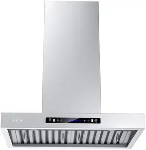 30 inch Wall Mount Range Hood, 1200 CFM Ducted Range Hood with 4 Speed Fan, Durable Stainless Steel with Gesture Sensing & Touch Control IKP01-30 30 inch Wall Mount Range Hood, 1200 CFM Ducted Range Hood with 4 Speed Fan, Durable Stainless Steel with Gesture Sensing & Touch Control IKP01-30