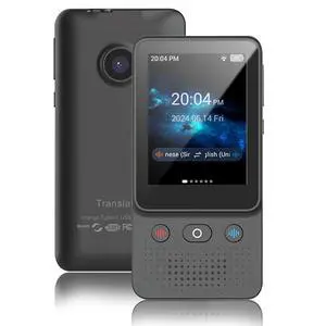 AI Language Translator Device, 8GB Voice Instant Two Way 138 Language Translator, 2.8 Inch Touchscreen, Offline/Recording/Photo Translation for Business Travel AI Language Translator Device, 8GB Voice Instant Two Way 138 Language Translator, 2.8 Inch Touchscreen, Offline/Recording/Photo Translation for Business Travel