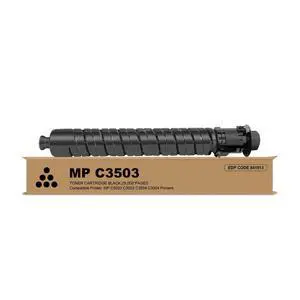 Remanufactured MP C3503 C3504 for 841813 Toner Cartridge Replacement for Ricoh Aficio Lanier Savin MP C3503 C3003 C3504 C3004 Printer (1×Black) Remanufactured MP C3503 C3504 for 841813 Toner Cartridge Replacement for Ricoh Aficio Lanier Savin MP C3503 C3003 C3504 C3004 Printer (1×Black)