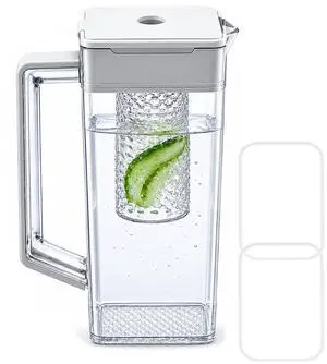 DA97-21261K Water Pitcher Assembly Replacement for samsung Refrigerator | RF30BB6600QL, RF29BB8600QL, RF23BB8600QL, RF30BB660012, etc Water Pitcher, No Leak, Includes 2 Sealing Rings DA97-21261K Water Pitcher Assembly Replacement for samsung Refrigerator | RF30BB6600QL, RF29BB8600QL, RF23BB8600QL, RF30BB660012, etc Water Pitcher, No Leak, Includes 2 Sealing Rings