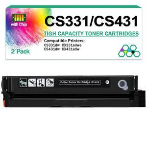 20N10K0 Black Toner Cartridge(with chip) for Lexmark CS331dw CS431dw CX331adwe CX431adw Printer,1,500 Pages High Yield Ink Cartridge Compatible 20N1HK0,20N1XK0 (1 Pack Black) 20N10K0 Black Toner Cartridge(with chip) for Lexmark CS331dw CS431dw CX331adwe CX431adw Printer,1,500 Pages High Yield Ink Cartridge Compatible 20N1HK0,20N1XK0 (1 Pack Black)