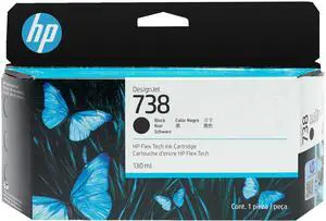 738 130-ml Black DesignJet Ink Cartridge 738 130-ml Black DesignJet Ink Cartridge