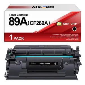 89A Toner Cartridge Replacement for HP 89A CF289A 89X CF289X Compatible for Enterprise M507 M507dn M507dng M507n M507x MFP M528 M528dn M528f M528c M528z Printer (Black, 1-Pack) 89A Toner Cartridge Replacement for HP 89A CF289A 89X CF289X Compatible for Enterprise M507 M507dn M507dng M507n M507x MFP M528 M528dn M528f M528c M528z Printer (Black, 1-Pack)