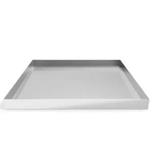 32 x 32 x 2.5 Inch 304 Stainless Steel Washing Machine Drain Pan | Heavy Duty Steel Compact Washer Drip Tray, Washing Machine Tray No Leak Protecting The Floor (No Hole) 32 x 32 x 2.5 Inch 304 Stainless Steel Washing Machine Drain Pan | Heavy Duty Steel Compact Washer Drip Tray, Washing Machine Tray No Leak Protecting The Floor (No Hole)