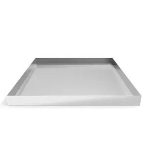 32 x 30 x 2.5 Inch 304 Stainless Steel Washing Machine Drain Pan | Heavy Duty Steel Compact Washer Drip Tray, Washing Machine Tray No Leak Protecting The Floor (No Hole) 32 x 30 x 2.5 Inch 304 Stainless Steel Washing Machine Drain Pan | Heavy Duty Steel Compact Washer Drip Tray, Washing Machine Tray No Leak Protecting The Floor (No Hole)