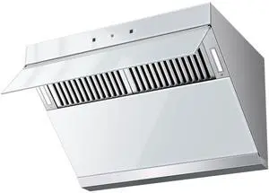 30 inch Under Cabinet Range Hood, 900 CFM, Heating Auto-cleaning | Wall mount compatible, gesture & touch control, tempered glass, 3-speed exhaust fan, baffle filters, kitchen vent hood 30 inch Under Cabinet Range Hood, 900 CFM, Heating Auto-cleaning | Wall mount compatible, gesture & touch control, tempered glass, 3-speed exhaust fan, baffle filters, kitchen vent hood