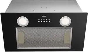 Insert Range Hood 20 inch 650 CFM Kitchen Stove Vent Hood with LED Light, 3 Speed Exhaust Fan, Push Button, Black, CAB52913E-N Insert Range Hood 20 inch 650 CFM Kitchen Stove Vent Hood with LED Light, 3 Speed Exhaust Fan, Push Button, Black, CAB52913E-N