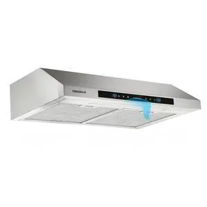 30 Inch Under Cabinet Range Hood, 700 CFM Kitchen Vent Hood with Touch & Gesture Control, 3-Speed Quiet Operation, Stainless Steel with LED Lights, Ducted/Ductless 30 Inch Under Cabinet Range Hood, 700 CFM Kitchen Vent Hood with Touch & Gesture Control, 3-Speed Quiet Operation, Stainless Steel with LED Lights, Ducted/Ductless