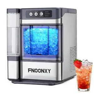 Countertop Nugget Ice Maker, 44Lbs/24H with 0.8 Gallon Tank, Soft Chewable Pellet Ice Ready in 6min, Self-Cleaning Portable Ice Machine Portable with Ice Scoop for Home (Ice Maker-44Lbs) Countertop Nugget Ice Maker, 44Lbs/24H with 0.8 Gallon Tank, Soft Chewable Pellet Ice Ready in 6min, Self-Cleaning Portable Ice Machine Portable with Ice Scoop for Home (Ice Maker-44Lbs)