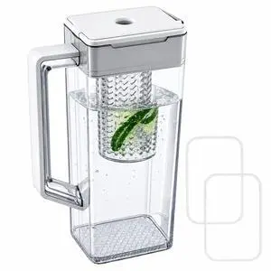 DA97-21261E Water Pitcher Assembly Replacement for samsung Refrigerator | RF29A9671SR, RF29A9071SR, RF23A9671SR, etc Water Pitcher. No Leak, Includes 2 Extra Sealing Rings DA97-21261E Water Pitcher Assembly Replacement for samsung Refrigerator | RF29A9671SR, RF29A9071SR, RF23A9671SR, etc Water Pitcher. No Leak, Includes 2 Extra Sealing Rings