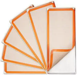 Freeze Dryer Trays for Harvest Right Large Freeze Dryer Accessories, Included 6Pcs Trays and 6Pcs Silicone Mats Freeze Dryer Trays for Harvest Right Large Freeze Dryer Accessories, Included 6Pcs Trays and 6Pcs Silicone Mats