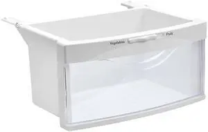 WR32X10524 Bottom Drawer, AP3855806 Meat Pan Assembly, Compatible with GE Refrigerators, Replacement Models: 1169961, EAP1021907, PS1021907 WR32X10524 Bottom Drawer, AP3855806 Meat Pan Assembly, Compatible with GE Refrigerators, Replacement Models: 1169961, EAP1021907, PS1021907