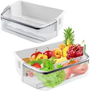 Fits for kenmore Elite Refrigerator Parts By - AAP73252202 AAP73252209 Refrigerator Door Bin for L.G Refrigerator LFX31925ST LFXC24726S LFX25991ST (Right, 2 Pack) Fits for kenmore Elite Refrigerator Parts By - AAP73252202 AAP73252209 Refrigerator Door Bin for L.G Refrigerator LFX31925ST LFXC24726S LFX25991ST (Right, 2 Pack)