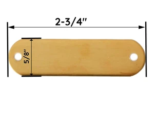 Premium Brass Name Plates 100 or 1000 Bulk Pack Engravable Brass Tags for Laser, Rotary, or Stamping Polished Brass Labels for Plaques, Awards, Pet ID, Made in USA (5/8" x 2-3/4", 100, Pack) Premium Brass Name Plates 100 or 1000 Bulk Pack Engravable Brass Tags for Laser, Rotary, or Stamping Polished Brass Labels for Plaques, Awards, Pet ID, Made in USA (5/8" x 2-3/4", 100, Pack)